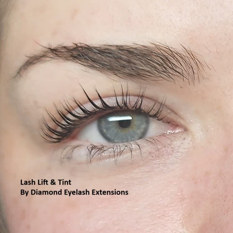 Lash Lift & Tint Diamond Eyelash Extensions
